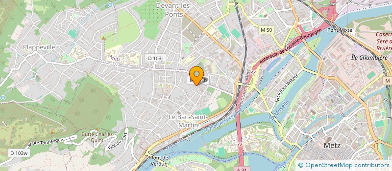 localisation de l'entreprise MONSIEUR JOEL BASSOT  LE BAN-SAINT-MARTIN