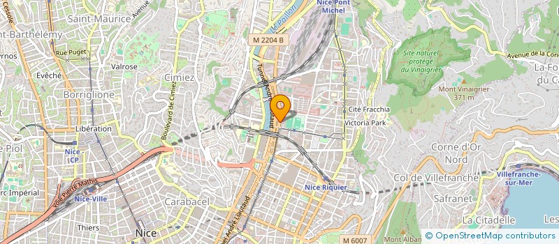 localisation de l'entreprise MONSIEUR JOEL BAURENS à NICE