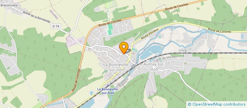 localisation de l'entreprise MONSIEUR JOEL BAZIRET  PORTES