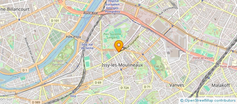 localisation de l'entreprise MONSIEUR JOEL BEAUCAMP à ISSY-LES-MOULINEAUX