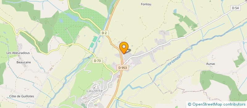 localisation de l'entreprise MONSIEUR JOEL BENECH  LAUZERTE