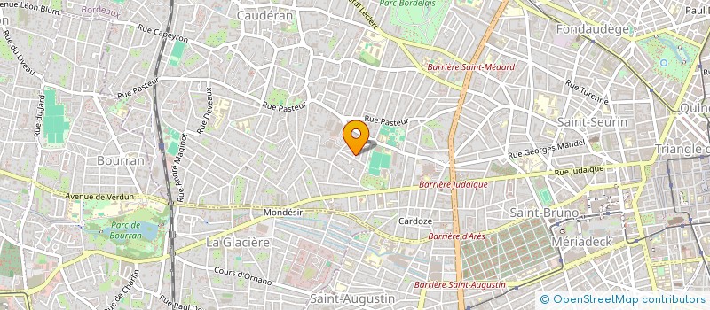 localisation de l'entreprise MONSIEUR JOEL BENHAIM à BORDEAUX