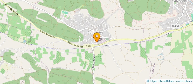 localisation de l'entreprise MONSIEUR JOEL BERARD  CONGENIES