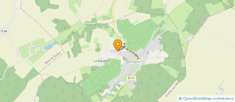 localisation de l'entreprise MONSIEUR JOEL BERJOT  DOMPTIN