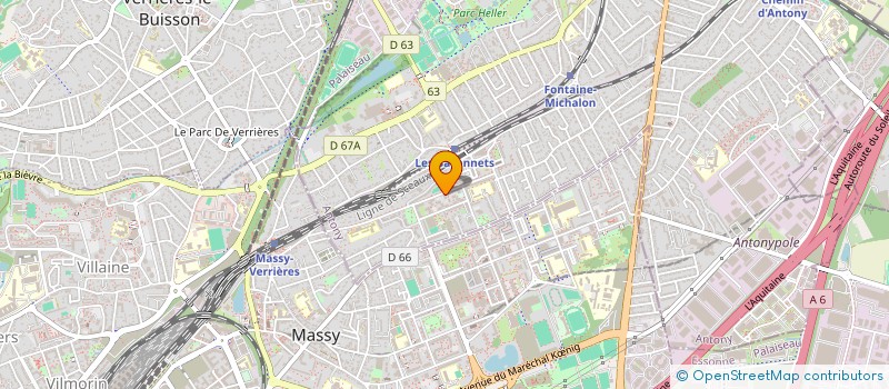 localisation de l'entreprise MONSIEUR JOEL BERNARDO à ANTONY