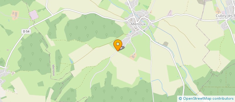 localisation de l'entreprise MONSIEUR JOEL BERNET  MENOUX