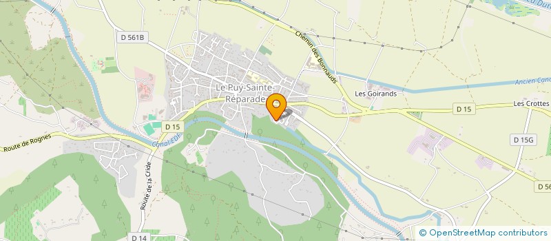 localisation de l'entreprise MONSIEUR JOEL BERTHY à LE PUY-SAINTE-REPARADE