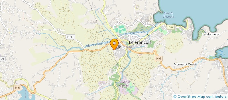 localisation de l'entreprise MONSIEUR JOEL BERTON  LE FRANCOIS