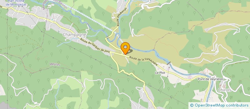localisation de l'entreprise MONSIEUR JOEL BERTRAND à MEYRAS