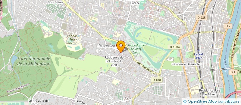 localisation de l'entreprise MONSIEUR JOEL BESCOND à GARCHES