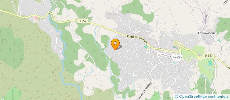 localisation de l'entreprise MONSIEUR JOEL BESSON  FLAYOSC