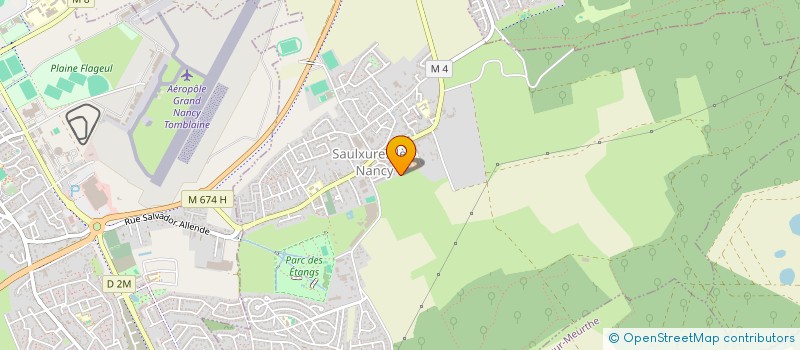 localisation de l'entreprise MONSIEUR JOEL BEYAERT  SAULXURES-LES-NANCY