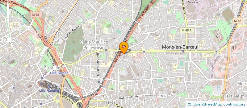 localisation de l'entreprise MONSIEUR JOEL BIHET  MONS-EN-BARUL