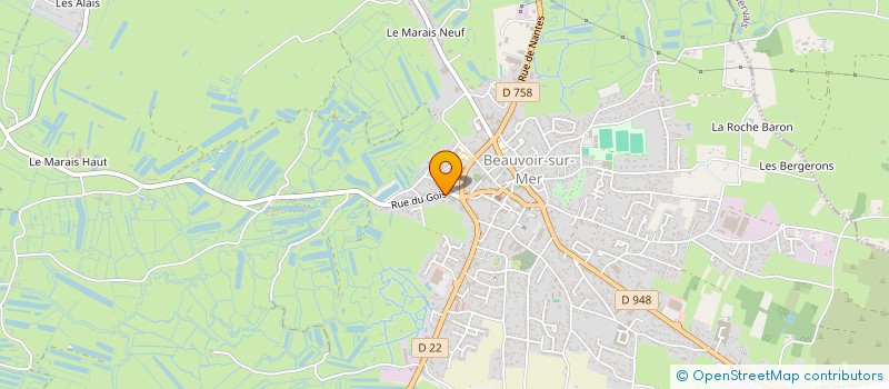 localisation de l'entreprise MONSIEUR JOEL BILLET à BEAUVOIR-SUR-MER