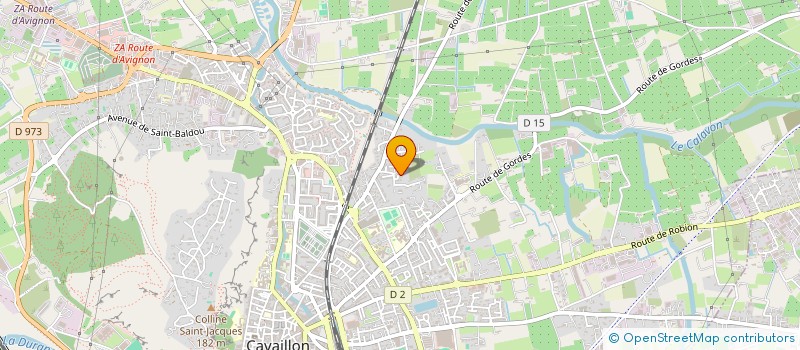 localisation de l'entreprise MONSIEUR JOEL BIOUX  CAVAILLON