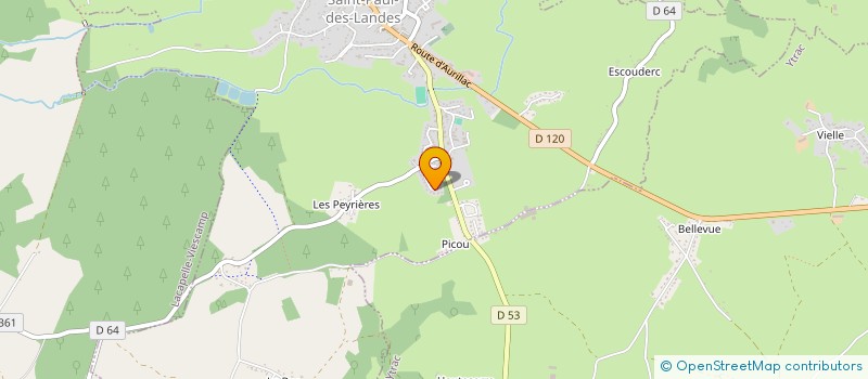 localisation de l'entreprise MONSIEUR JOEL BLAMPAIN à SAINT-PAUL-DES-LANDES