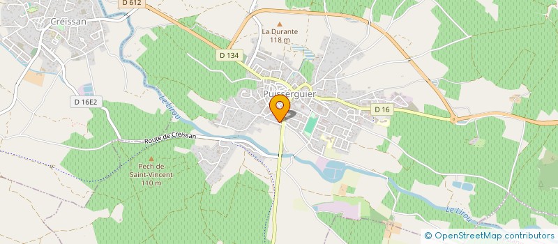 localisation de l'entreprise MONSIEUR JOEL BLANC à PUISSERGUIER