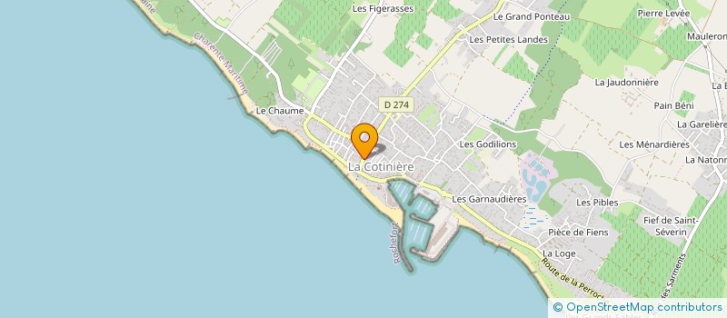 localisation de l'entreprise MONSIEUR JOEL BLANCHARD à SAINT-PIERRE-D'OLERON