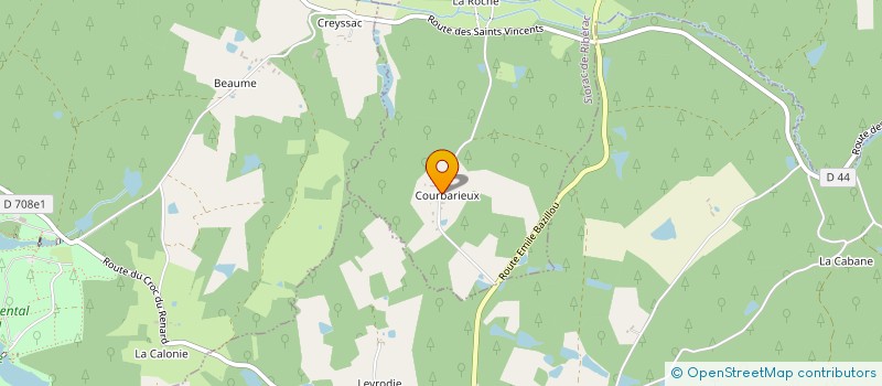 localisation de l'entreprise MONSIEUR JOEL BLANCHET  SIORAC-DE-RIBERAC