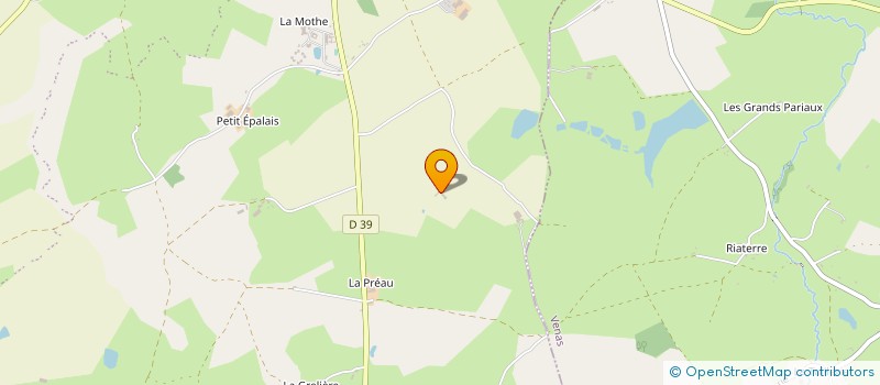 localisation de l'entreprise MONSIEUR JOEL BLONDEL  HAUT-BOCAGE