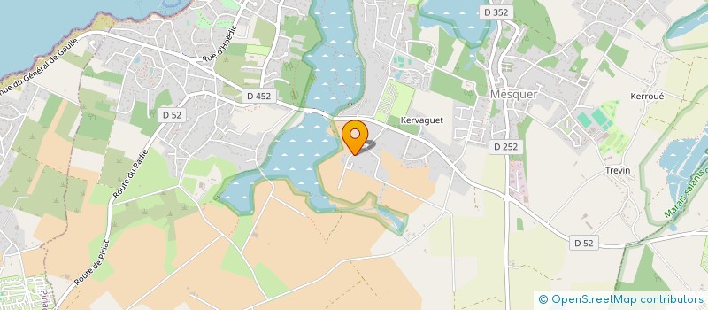 localisation de l'entreprise MONSIEUR JOEL BLOT  LA TURBALLE