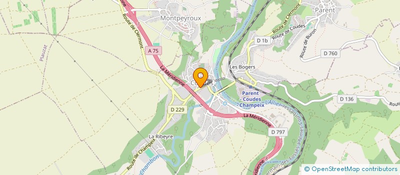 localisation de l'entreprise MONSIEUR JOEL BOBIER à COUDES