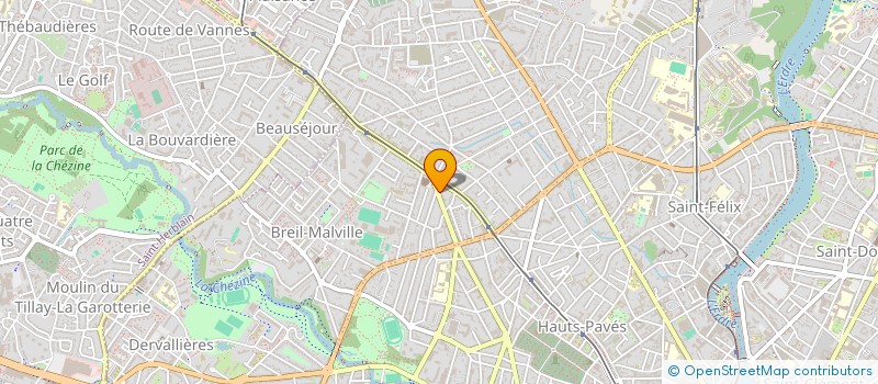 localisation de l'entreprise MONSIEUR JOEL BODIN à NANTES