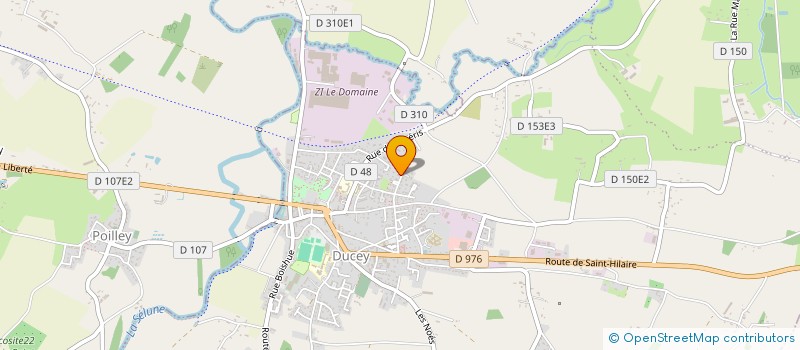 localisation de l'entreprise MONSIEUR JOEL BODIN à DUCEY-LES CHERIS