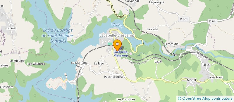 localisation de l'entreprise MONSIEUR JOEL BOILEAU à LACAPELLE VIESCAMP
