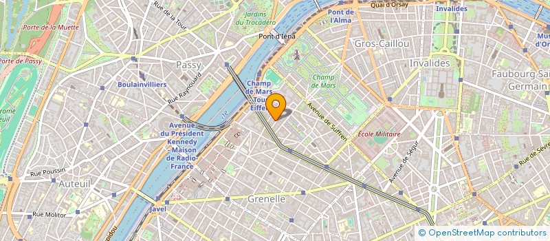 localisation de l'entreprise MONSIEUR JOEL BOISGONTIER  PARIS