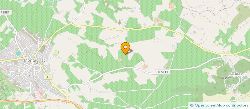 localisation de l'entreprise MONSIEUR JOEL BORDAGI à MONTAGNAC