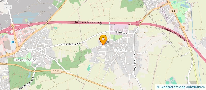 localisation de l'entreprise MONSIEUR JOEL BORDIER  BOUAFLE