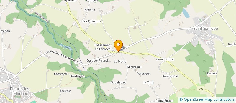 localisation de l'entreprise MONSIEUR JOEL BOUARD  PLOUGONVEN