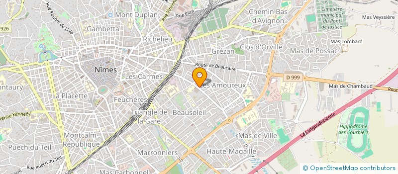 localisation de l'entreprise MONSIEUR JOEL BOUCHARD  NIMES