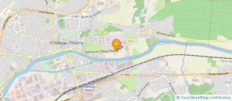 localisation de l'entreprise MONSIEUR JOEL BOUDEVILLE  BRASLES