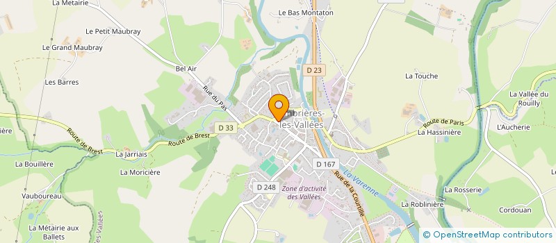 localisation de l'entreprise MONSIEUR JOEL BOURRE  AMBRIERES-LES-VALLEES