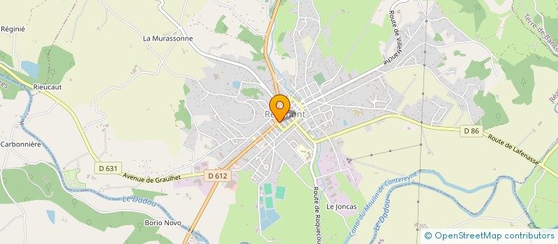 localisation de l'entreprise MONSIEUR JOEL BOUTON  REALMONT