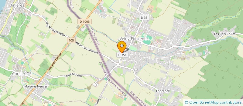 localisation de l'entreprise MONSIEUR JOEL BOUVET à YVOIRE