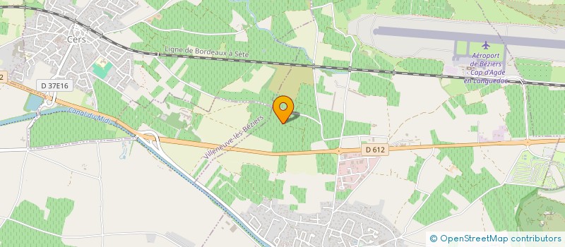 localisation de l'entreprise MONSIEUR JOEL BRACHELET  PORTIRAGNES