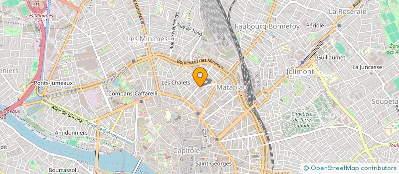 localisation de l'entreprise MONSIEUR JOEL BRAGUY à TOULOUSE