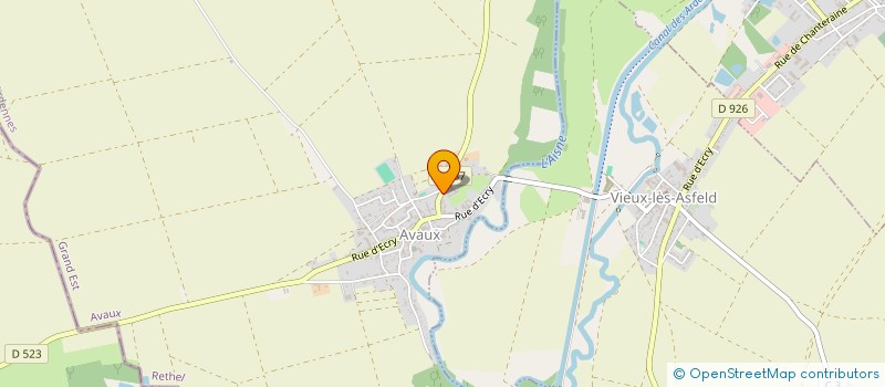 localisation de l'entreprise MONSIEUR JOEL BRIOIS  AVAUX