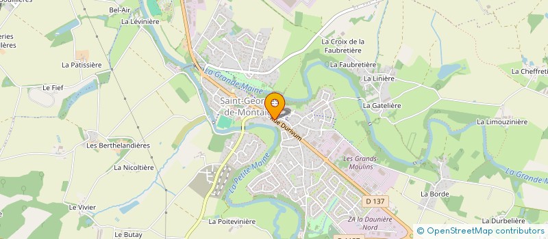 localisation de l'entreprise MONSIEUR JOEL BROSSEAU à MONTAIGU-VENDEE