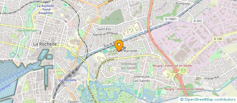 localisation de l'entreprise MONSIEUR JOEL BRUBACH  LA ROCHELLE