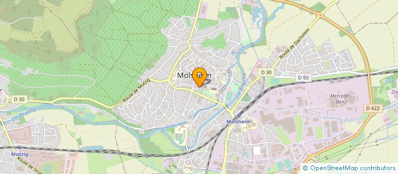 localisation de l'entreprise MONSIEUR JOEL BRUCKMANN  OBERNAI