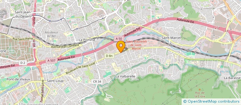 localisation de l'entreprise MONSIEUR JOEL BUONALANA à MARSEILLE