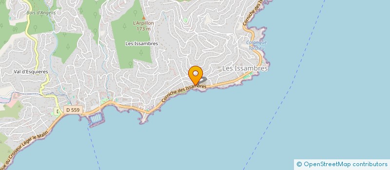 localisation de l'entreprise MONSIEUR JOEL BURGONSE  ROQUEBRUNE-SUR-ARGENS