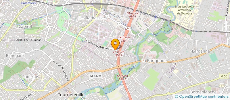 localisation de l'entreprise MONSIEUR JOEL BURON à COLOMIERS