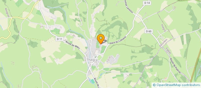 localisation de l'entreprise MONSIEUR JOEL CADIERGUES  ISSENDOLUS