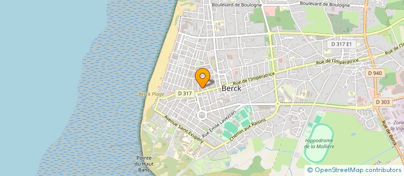 localisation de l'entreprise MONSIEUR JOEL CALET à BERCK