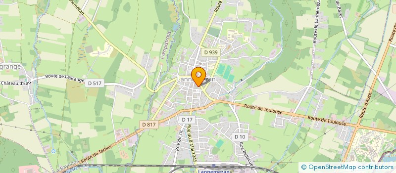 localisation de l'entreprise MONSIEUR JOEL CAMBOURS  LANNEMEZAN